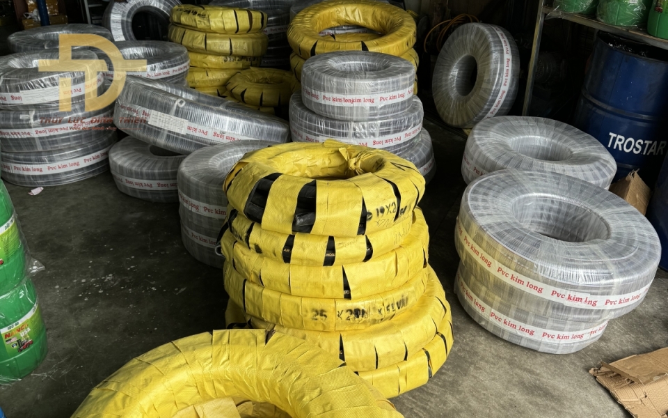 Ống cao su 5 lớp và ông gần kẻm 