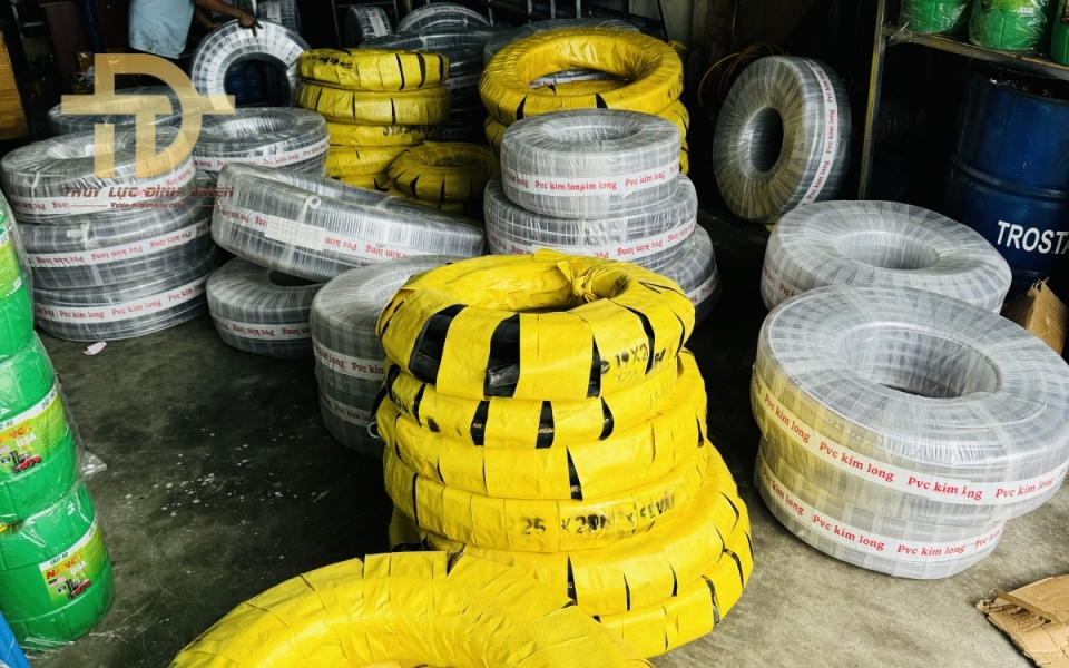 Ống cao su 5 lớp và ông gần kẻm 
